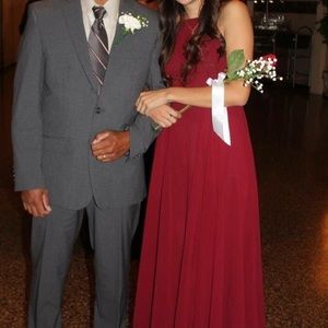 Wine Red Lulus Mythical Kind of Love Maxi Dress